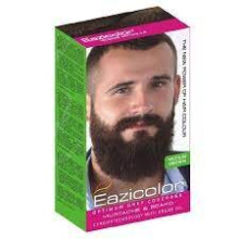 EAZICOLOR MUSTACHE AND BEARD COLOR MEDIUM  BROWN 35ML