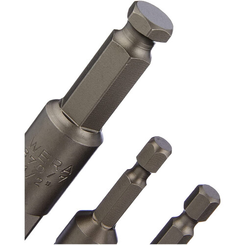 Wera Wera 05073200001 Adaptor-Set 870/4-7 pcs, Silver 2