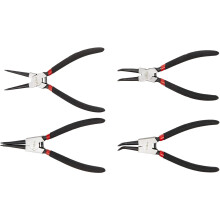 Hilka 28500004 Pro Craft 4 PCE Circlip Pliers Set, Set of 4 Pieces