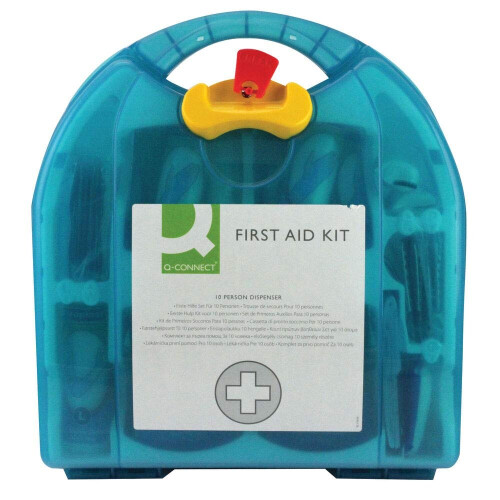 Q-Connect KF00575 First Aid Kit for 10 Person