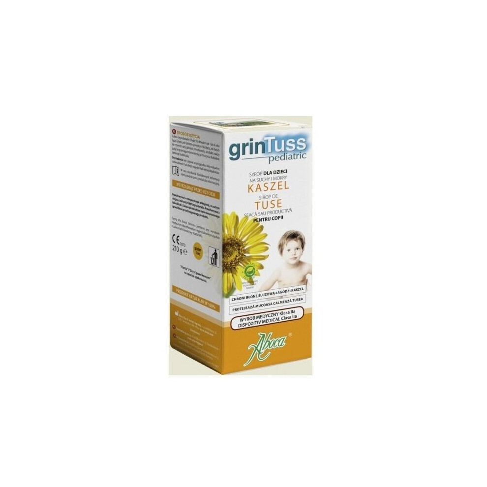 GrinTuss PEDIATRIC kaszel suchy i mokry syrop - 128 g