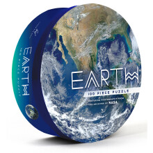 Earth Puzzle 100 Piece - Book