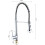 Chrome Monobloc Kitchen Sink Mixer Tap Swivel and Spring Spout 9