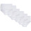 (White, M) 3 Pack Ladies Knickers Full Briefs Size M-3XL 1