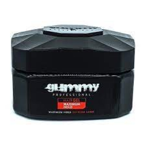 Gummy Hair Gel Red Maximum Hold 220ml