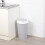 URBN Living (25L, Grey) Round Plastic Bin Recycling Dustbin Recycle Waste Two Way Lid 5