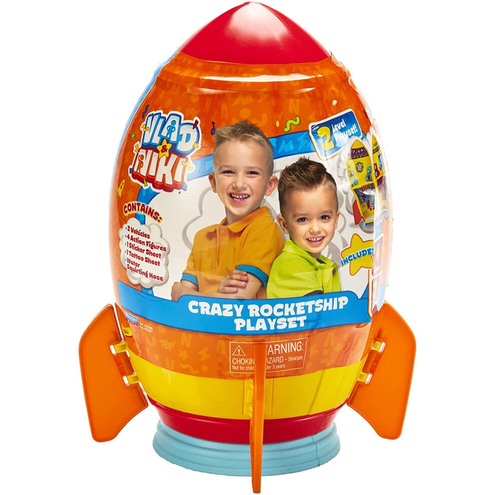 Vlad & Niki Crazy Rocketship Playset 