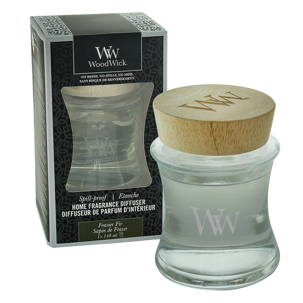 (Frasier Fir) WoodWick Home Room Fragrance Air Freshener Aroma Reed Oil Diffuser Perfume Scent