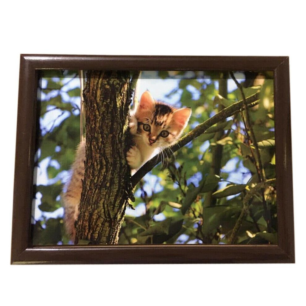 Homion (Cat On Tree) Laptray Cushion Bean Bag Lap Tray Food Serving