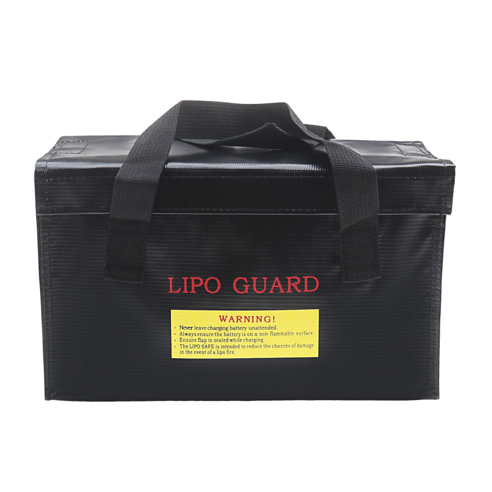 Rc Lipo Battery Safety Protection Bag Safe Guard Charge Waterproof Pouch Black 4894670698287