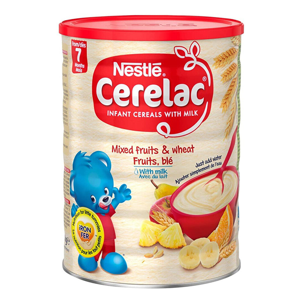 Nestle Cerelac Mixed Fruits & Wheat with Milk Infant Cereal 8 Months+ 400g