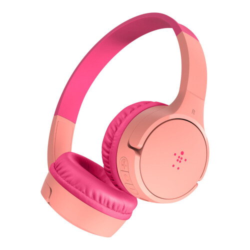 Belkin Belkin SOUNDFORM Mini Headset Head-band 3.5 mm connector Micro-USB Bluetooth Pink