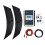 Lowenergie 200w Black Flexible Solar Panel Charging Kit Caravan MPPT Charger Controller K4 1