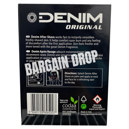 2x Denim Original Aftershave 100ml Classic Fragrance Scent 2