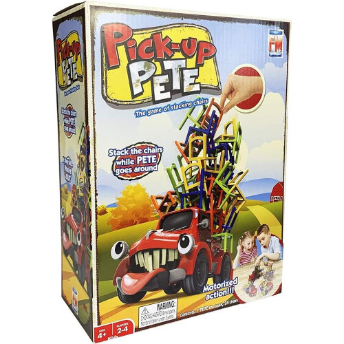 Pick Up Pete Multicolour Chair Stacking Electronic Game