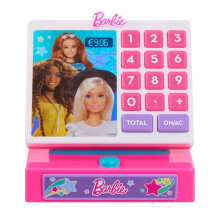 Just Play Barbie Trendy Kasse mit Geräuschen, Spielgeld und Kartenleser, 9-teiliges Set, Spielzeug für Kinder ab 3 Jahren