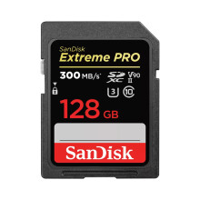 SanDisk Extreme PRO memory card 128 GB SDXC UHS-II Class 10 - Refurbished