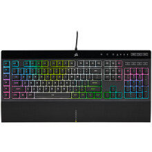 Corsair K55 RGB PRO XT keyboard USB UK English Black