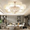 Living And Home Crystal LED Ceiling Lights Chandelier Colour Changing with Rmote Control 4