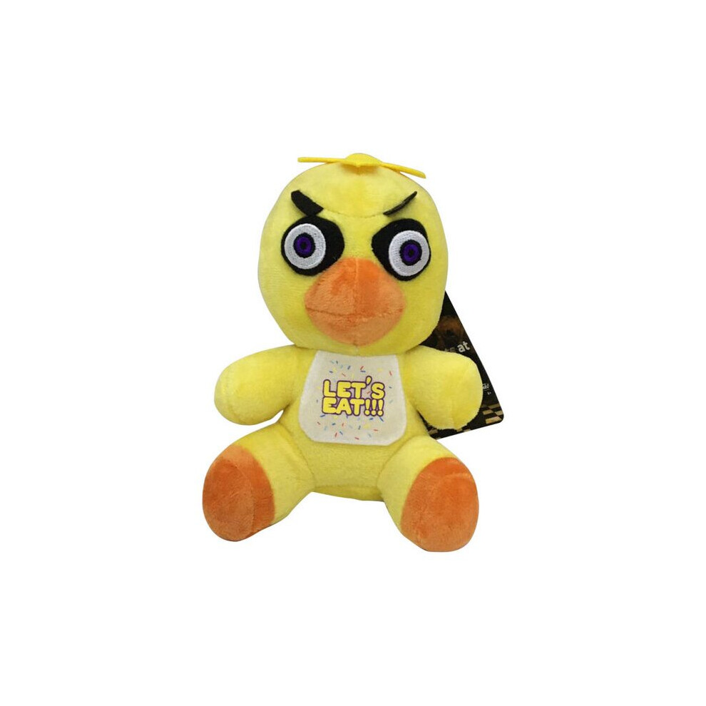 (Yellow Duck) 7" Five Nights Freddy's FNAF Horror Kids Plush Toy-image-OPC-P86PYF7-NEW