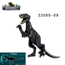 (Raptor-09 ) Rex Indominus Dinosaur Figure Build Block Fit Toy