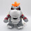 (Grey) Super Mario Dry Bowser Bones Koopa Plush Doll Toy 1