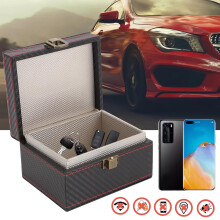 Keyless Car Key Blocker Box Signal Faraday Box Safety Blocking Pouch Anti Theft