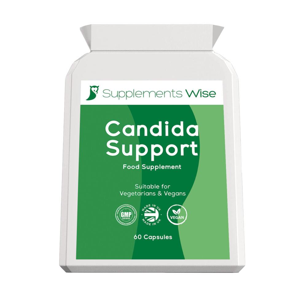 Candida Support Capsules x 60 - Yeast Infection, Thrush & BV Treatment