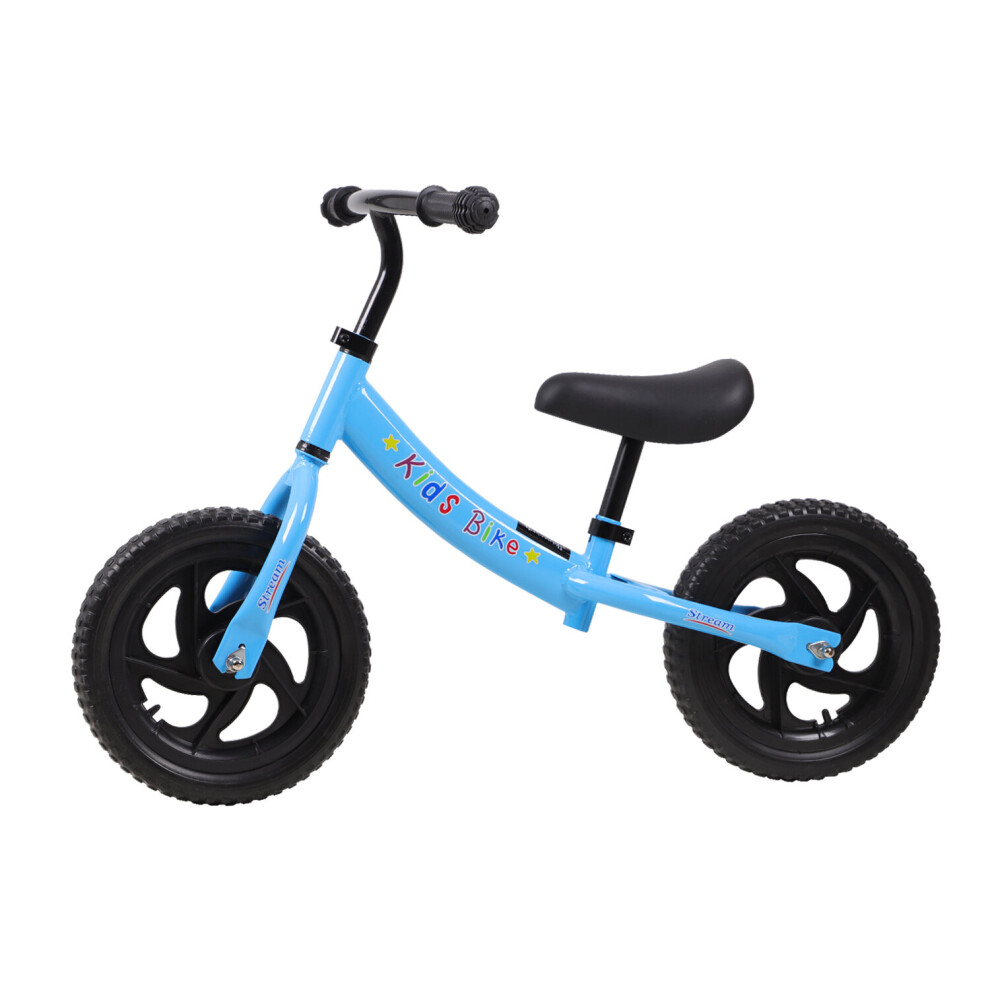 (Blue) Balance Bike 12" for Kids and Toddlers 2 to 6