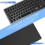 Wireless Keyboard, 2.4GHz Ultra Slim Rechargeable Wireless Keyboard with Numeric Keypad for Computer, PC, Laptop 4
