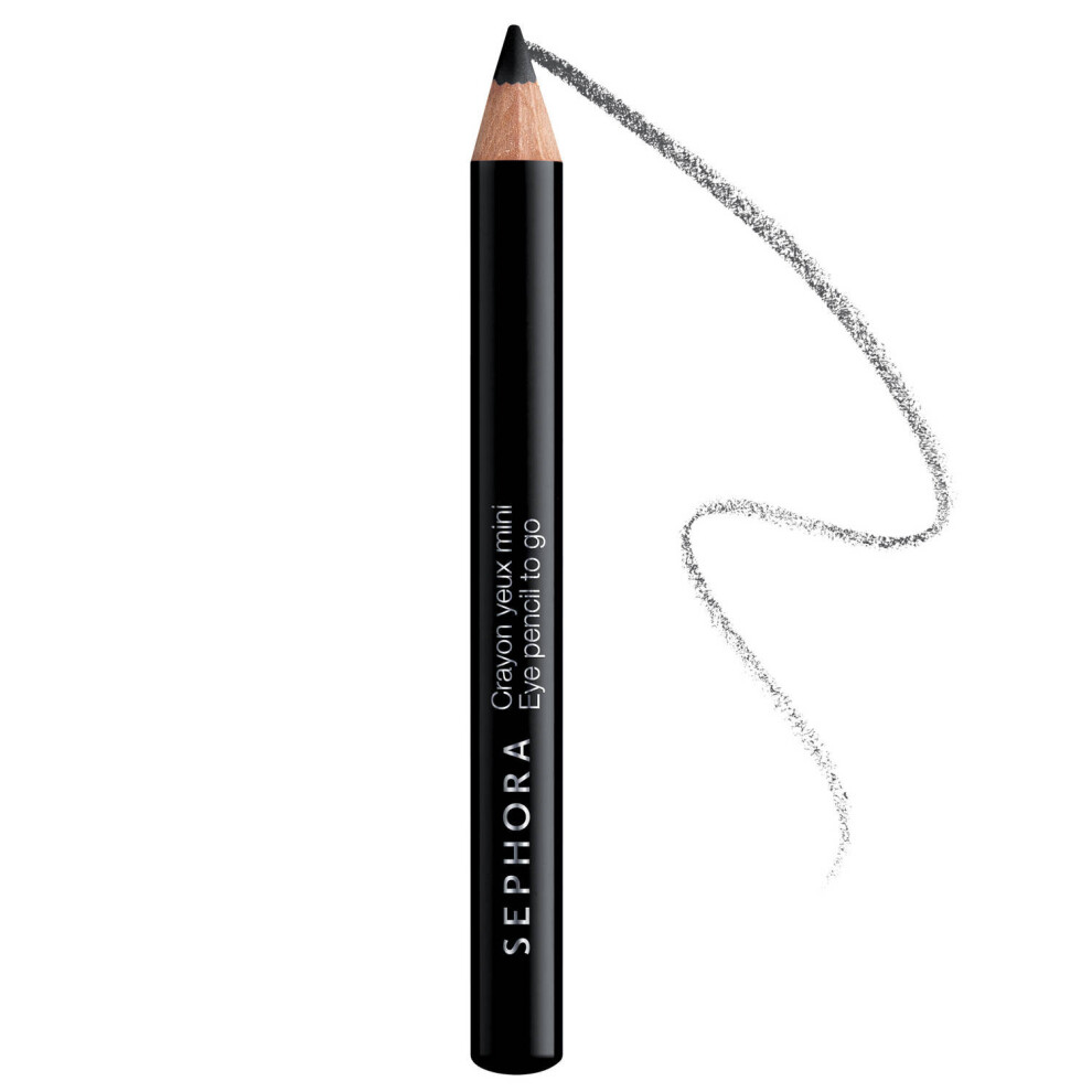 (09 Intense Black) Sephora Contour eye pencil liner Nano,Pencil to go