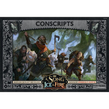 A Song of Ice and Fire : Game of Thrones Miniatures Game ~ Night's Watch Conscripts Set
