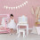 Fantasy Fields By Teamson Gisele Play Dressing Table/Vanity Set LED 1