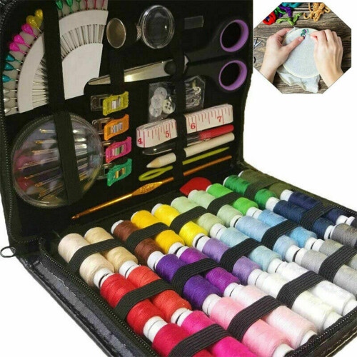 100Pcs φορητό κιτ ραψίματος για το σπίτι Ταξίδι Επαγγελματικό σετ νημάτων ραψίματος 1