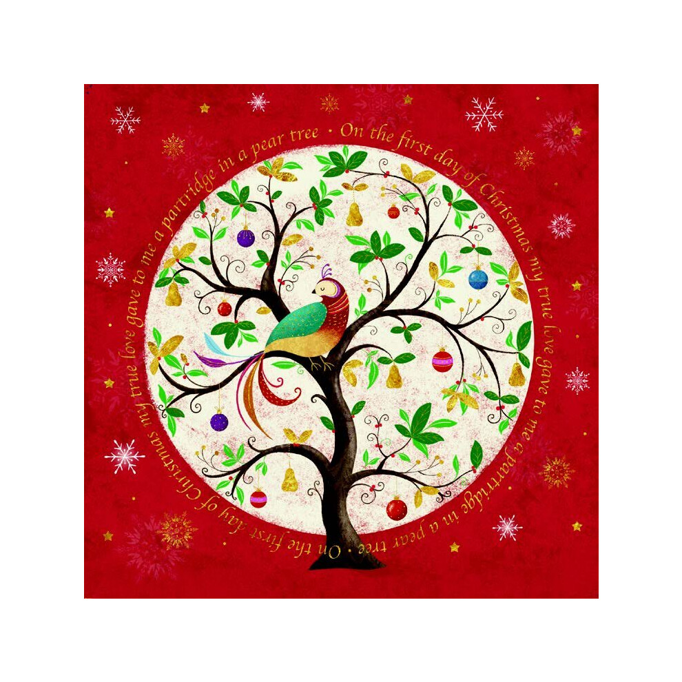Special Editions Pack Of 8 Partridge In A Pear Tree Nspcc Charity Christmas Cards Xmas Card