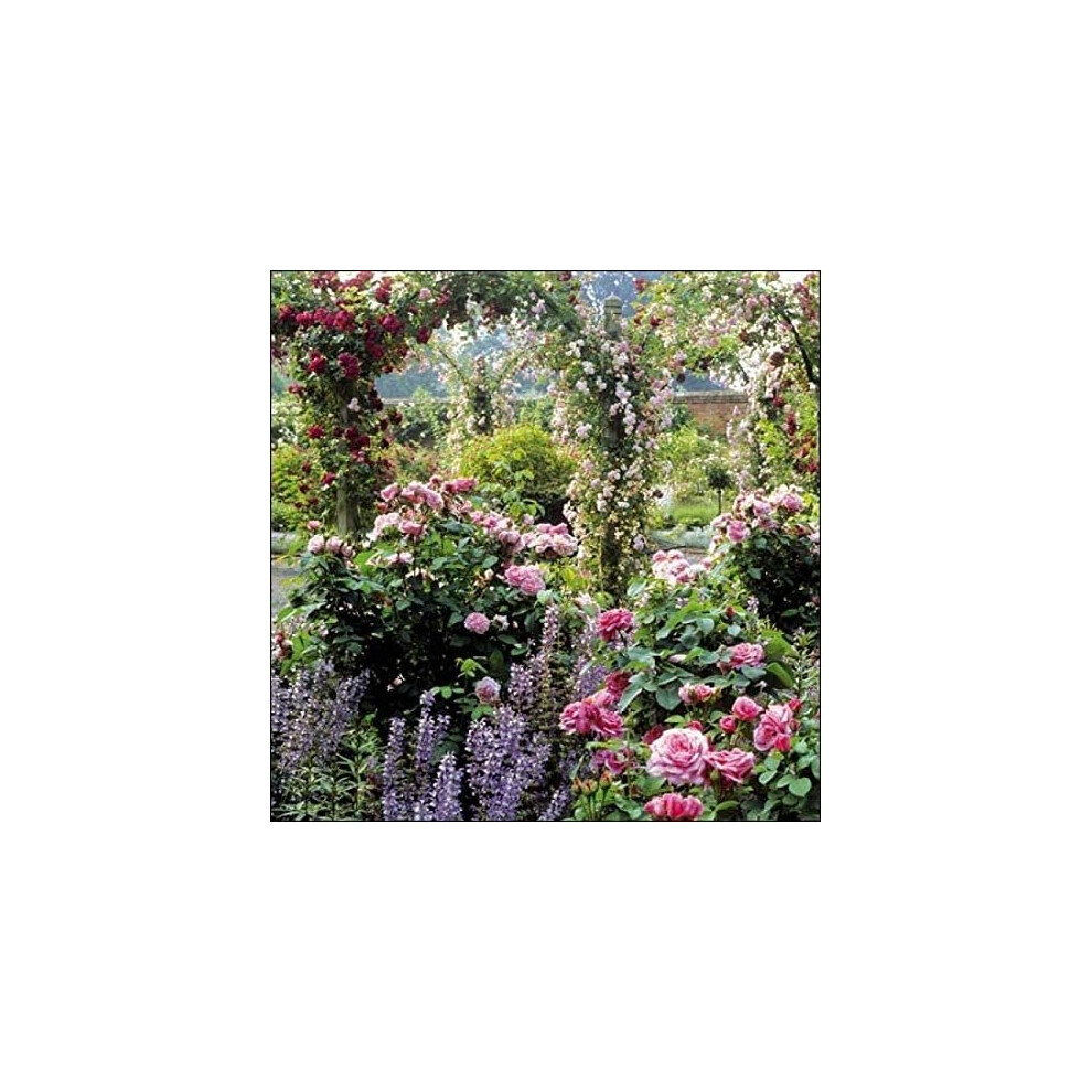 Woodmansterne Mottisfont Abbey Greeting Card - National Trust Scenic Birthday Cards