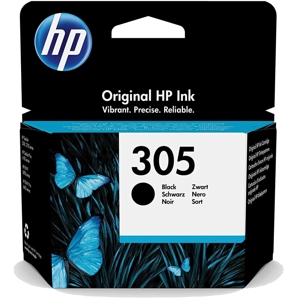 305 Black Ink Cartridge Original 3YM61AE