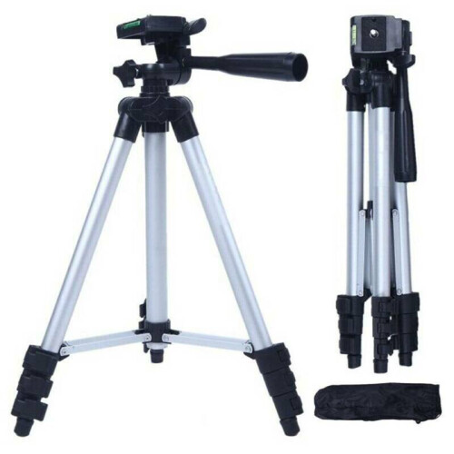 Adjustable Camera Tripod + Stand Holder +Bag For Smart Phone iPhone Samsung 1