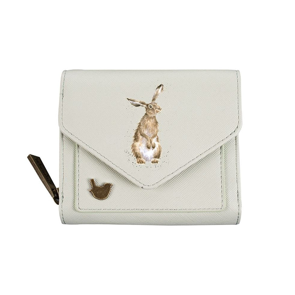 Wrendale Vegan Leather Hare-Brained Purse – Measures 115 X 95 X 35Mm Green