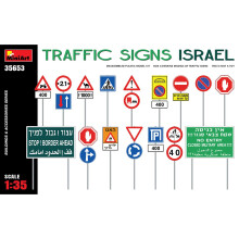 MIN35653 - Miniart 1:35 - Traffic Signs Israel