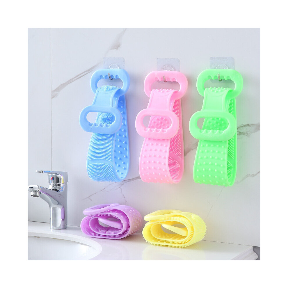 Vchdush Green (Green) Body Cleaning Scrubber Bath Shower Silicone Brush
