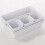 (White) 8Pcs/Set Drawer Draw Insert Organisers Storage 1