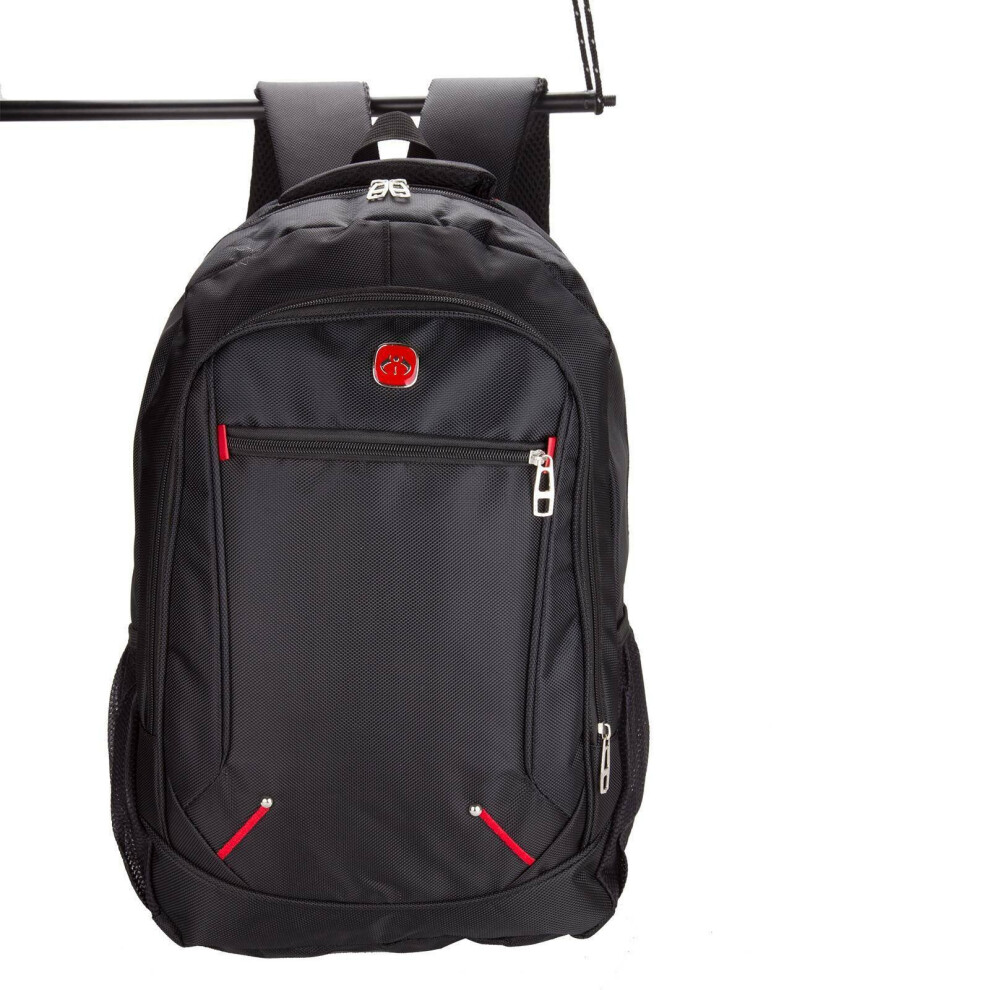 New Large Backpack Mens Boys Rucksack Fishing Sports Travel Hiking School Bag UK