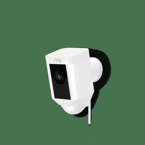 Ring Ring Spotlight Cam White - Wired