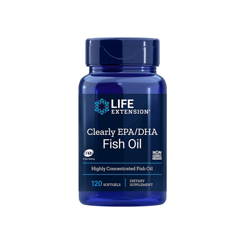 Life Extension Clearly Epa/Dha - 120 Softgels