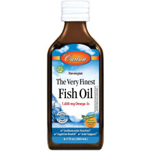 Carlson, Norwegisches, Das Feinste Fischöl, Natürliches Zitrone, 1.600 mg, 6,7 fl oz (200 ml)