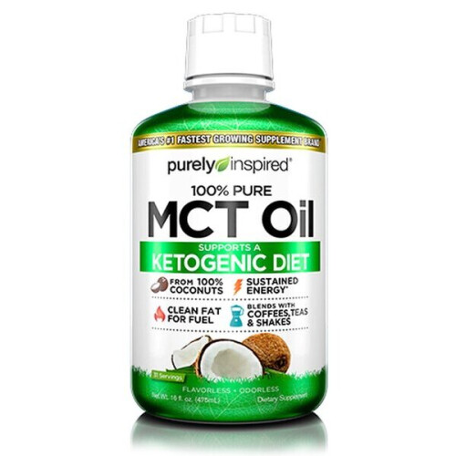 100% Pure MCT Oil - 475 ml.