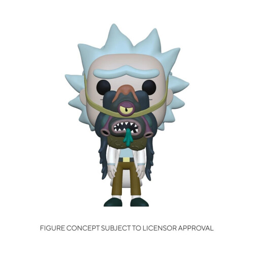 Funko Funko Pop! Animation: Rick & Morty - Rick mit Glorzo
