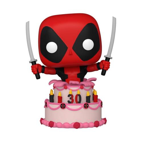 Funko POP Marvel: Deadpool 30th - Deadpool in Cake  Multicolor  Standard 2