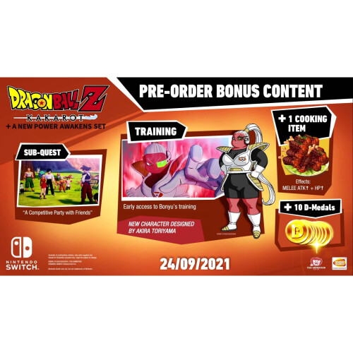 Refurbished Bandai Dragon Ball Z: Kakarot + El Despertar de un Nuevo Poder (Switch) 1